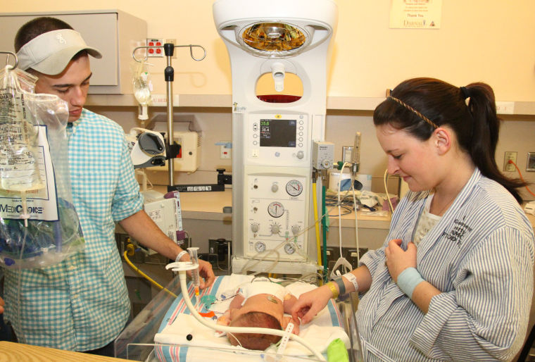 Darnall First Baby of 2014